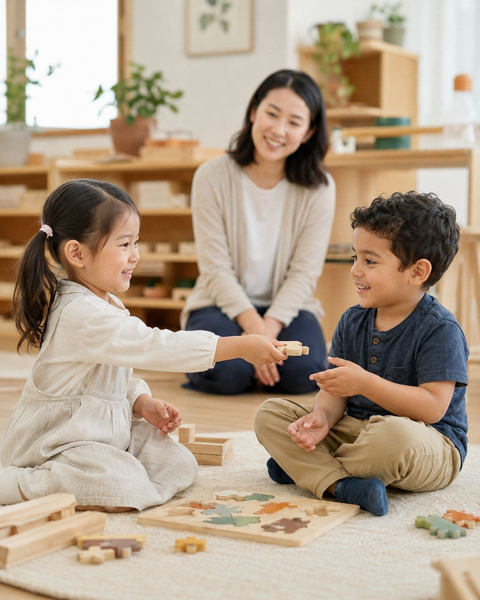 Children and families learning together
