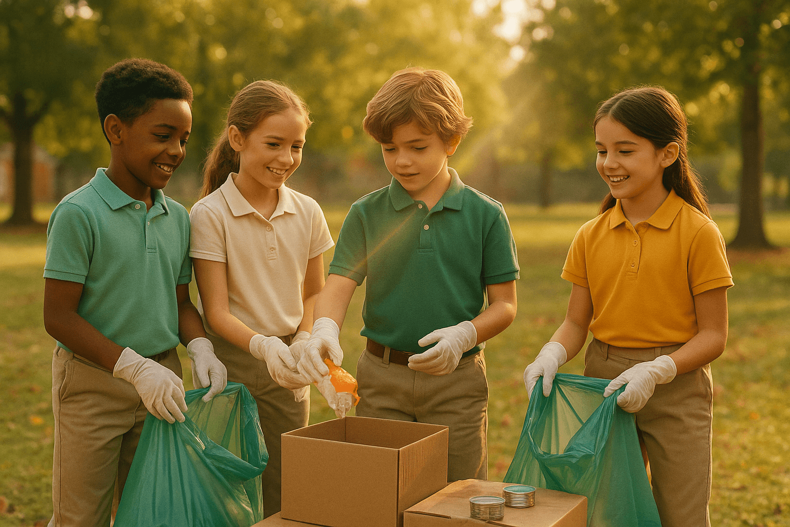 Children learning activity